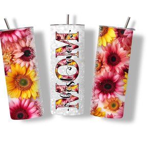 Mom Best Ever 20 oz Skinny Tumbler Stainless Steel